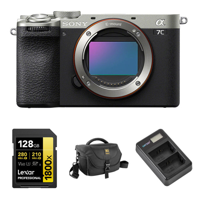 Sony a7C II Cámara sin Espejo 33MP 7 Stops Estabilización con Kit Básico
