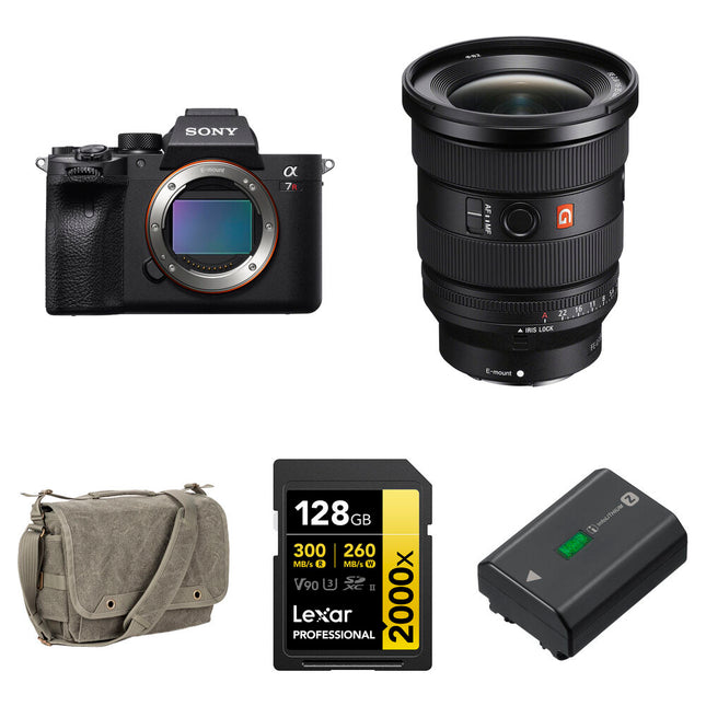 Sony a7R IVA Cámara sin Espejo 61MP 16-35mm f2.8 Kit Completo