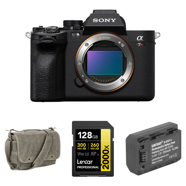 Sony a7R V Cámara Sin Espejo 61MP 8K 24p Kit Essentials Plus
