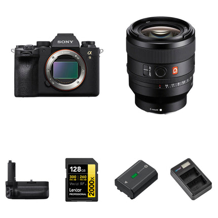 Sony a9 II Cámara sin Espejo 24.2MP 20fps 50mm f1.4 Kit Completo