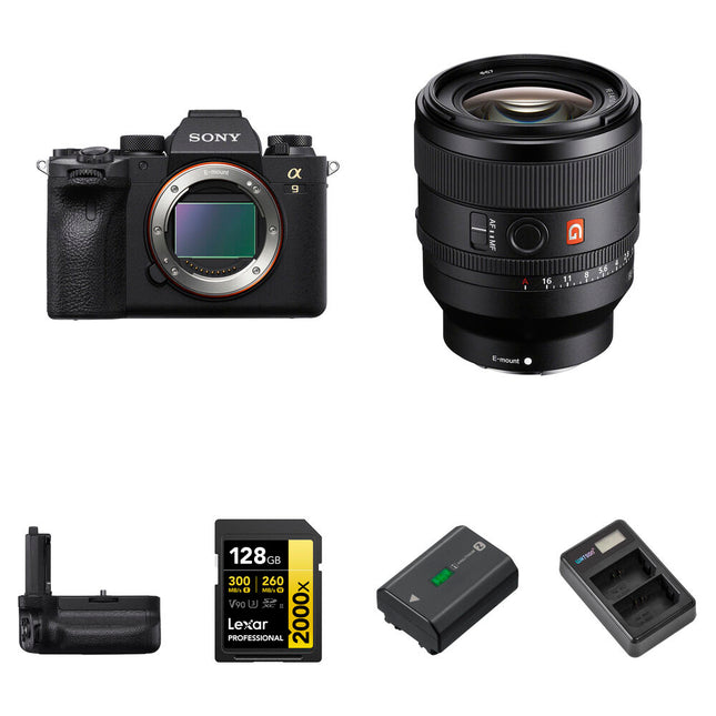 Sony a9 II Cámara sin Espejo 24.2MP 20fps 50mm f1.4 Kit Completo