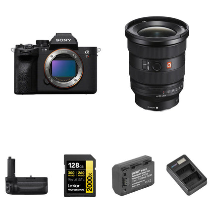 Sony a7R V Cámara sin Espejo 61MP 8K 16-35mm f2.8 Kit Completo