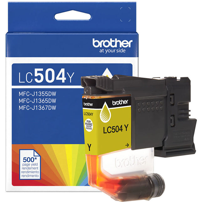 Brother Standard-Yield Cartucho de Tinta Amarilla para Impresoras MFC-J1355DW MFC-J1365DW MFC-J1367DW