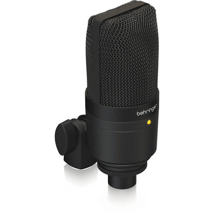 Behringer Micrófono Profesional USB para Podcast con Brazo y Filtro Pop