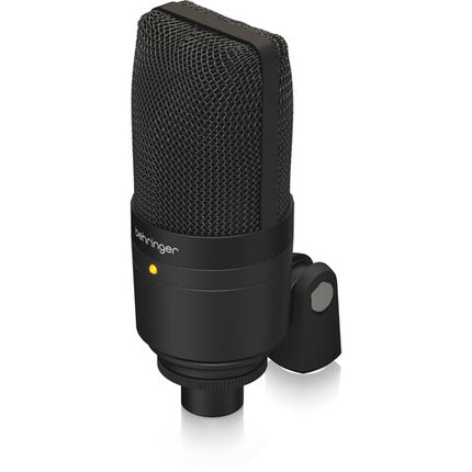 Behringer Micrófono Profesional USB para Podcast con Brazo y Filtro Pop