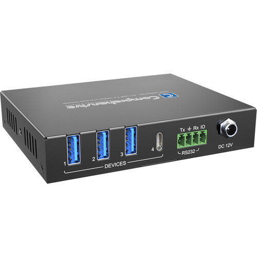 Comprehensive Pro AV/IT Integrator Hub 2x1 USB 3.2 Gen 2 con RS232 Control y Adaptador 12V 2A