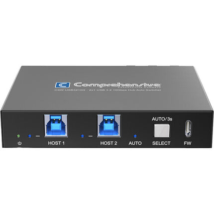 Comprehensive Pro AV/IT Integrator Hub 2x1 USB 3.2 Gen 2 con RS232 Control y Adaptador 12V 2A