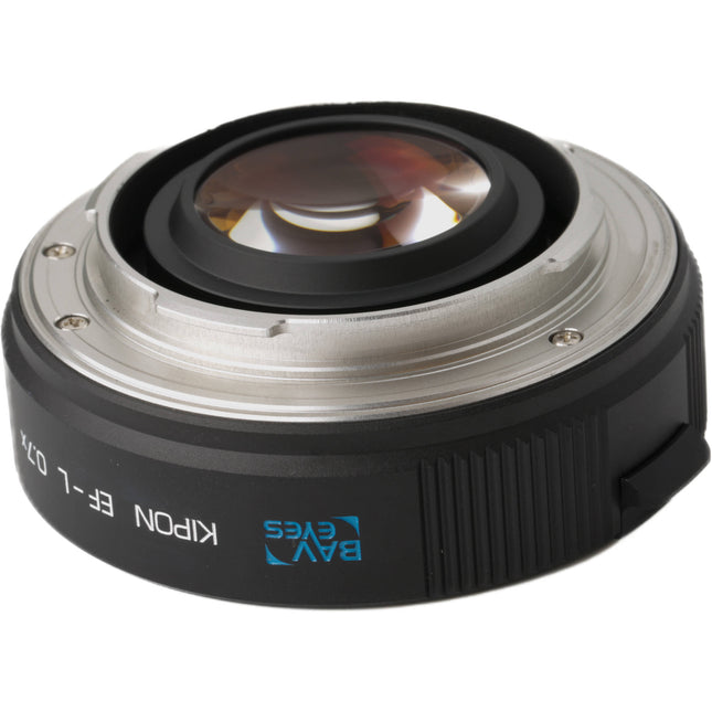 KIPON BAVEYES 0.7x Reductor de Focal para Canon EF a L-Mount Metal y Vidrio
