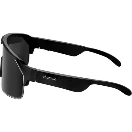 Chamelo Music Shield Gafas con Altavoces Integrados Lentes Resistentes y Ajustables
