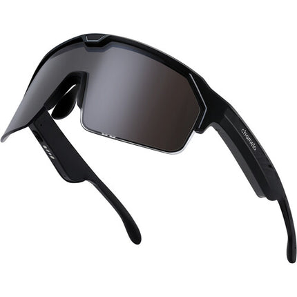 Chamelo Music Shield Gafas con Altavoces Integrados Lentes Resistentes y Ajustables