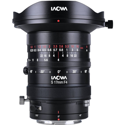 Venus Optics Laowa 17mm f4 Zero-D objetivo shift para Nikon Z soporte Arca-Swiss