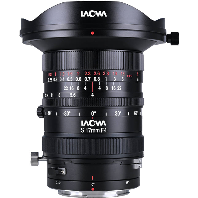 Venus Optics Laowa 17mm f4 Zero-D objetivo shift para Nikon Z soporte Arca-Swiss