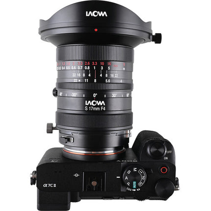 Venus Optics Laowa 17mm f4 Zero-D Lente Shift Full Frame 11mm foco manual Sony E