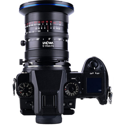 Venus Optics Laowa 17mm f4 Zero-D Objetivo Shift para FUJIFILM G 86mm filtro 9.8" enfoque cercano