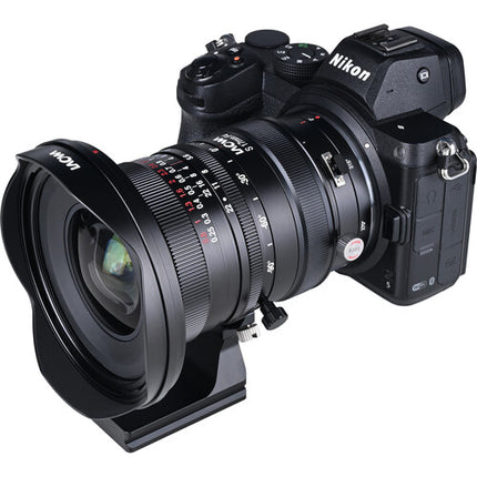 Venus Optics Laowa 17mm f4 Zero-D objetivo shift para Nikon Z soporte Arca-Swiss