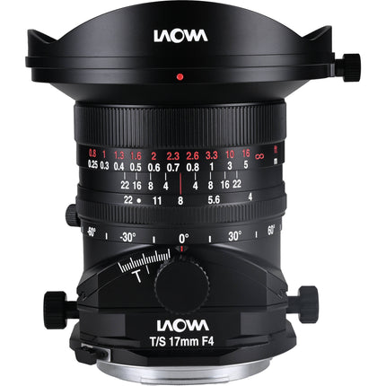 Venus Optics Laowa 17mm f4 Zero-D Objetivo Tilt-Shift para FUJIFILM G 8mm Shift 10° Tilt