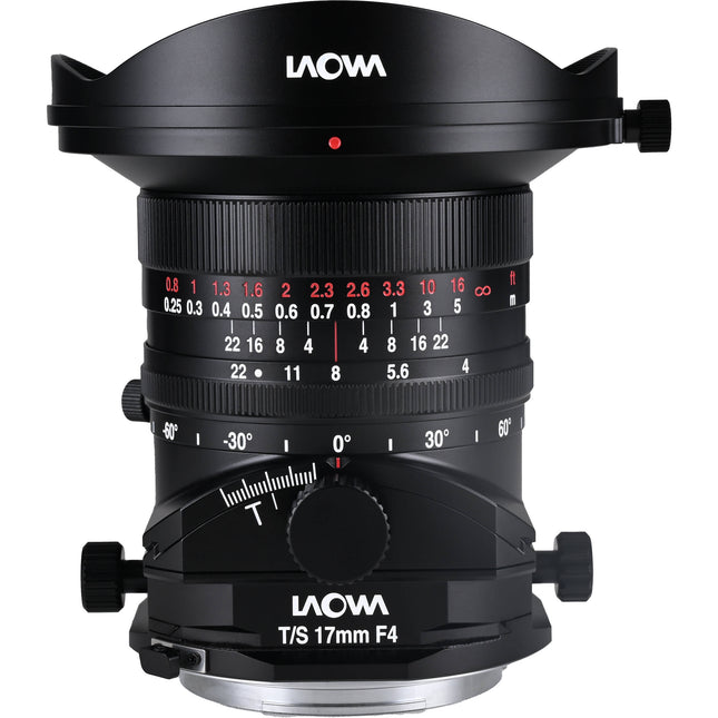 Venus Optics Laowa 17mm f4 Zero-D Objetivo Tilt-Shift para FUJIFILM G 8mm Shift 10° Tilt