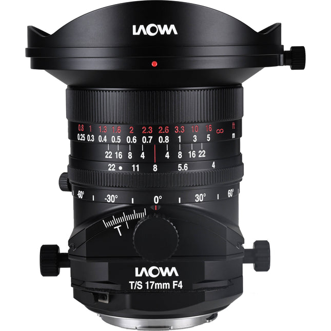 Venus Optics Laowa 17mm f4 Zero-D Objetivo Tilt-Shift L-Mount F22 12mm Shift 10° Tilt