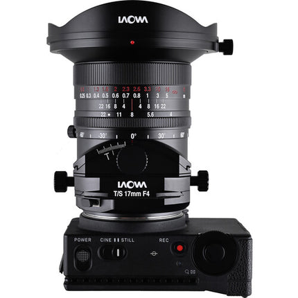 Venus Optics Laowa 17mm f4 Zero-D Objetivo Tilt-Shift L-Mount F22 12mm Shift 10° Tilt