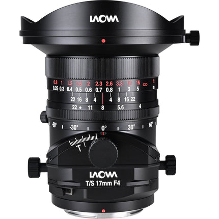 Venus Optics Laowa 17mm f/4 Zero-D Lente Tilt-Shift Nikon Z 12mm Shift 10° Tilt
