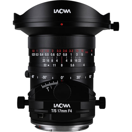 Venus Optics Laowa 17mm f4 Zero-D Tilt-Shift para Hasselblad X 86mm filtro 104° campo visión
