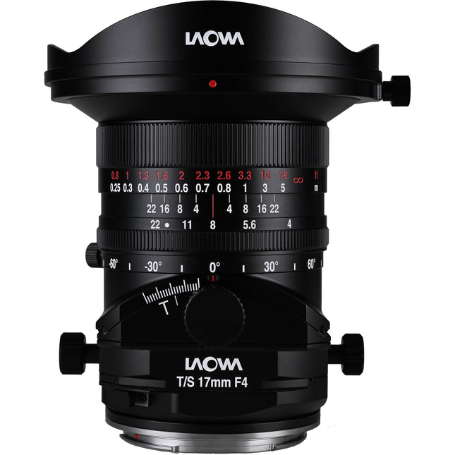 Venus Optics Laowa 17mm f4 Zero-D Tilt-Shift para Hasselblad X 86mm filtro 104° campo visión