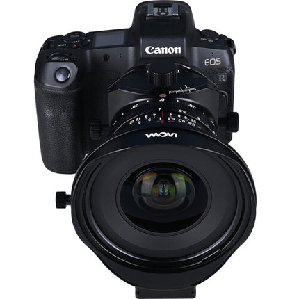 Venus Optics Laowa 17mm f4 Tilt-Shift para Canon RF Full-Frame 12mm shift 10° tilt