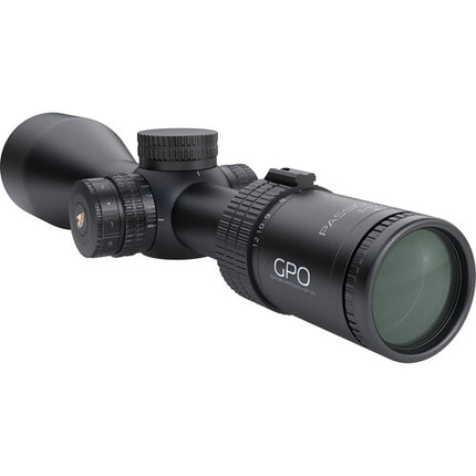 GPO USA 3-12x56i Passion HD Visor Rifle 30mm Tubo 80 MOA Ajuste