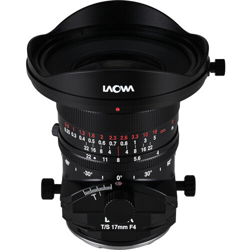 Venus Optics Laowa 17mm f4 Zero-D Tilt-Shift para Hasselblad X 86mm filtro 104° campo visión