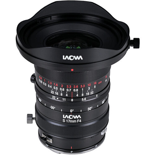 Venus Optics Laowa 17mm f4 Zero-D Objetivo Desplazable Hasselblad X 86mm Filtro 104° Campo Visual
