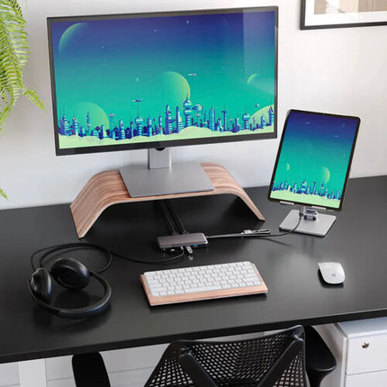 ALOGIC Dock USB-C 10 en 1 para Mac con Dual 4K HDMI y 100W PD