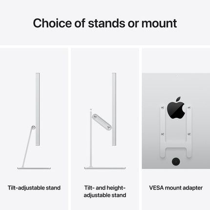 Apple 27" Studio Display 5K UHD Nano-Texture Vidrio VESA Kit AppleCare+