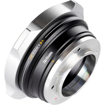 7Artisans Adaptador 4 en 1 para Lentes PL Montura PL-E Z R y L Silver