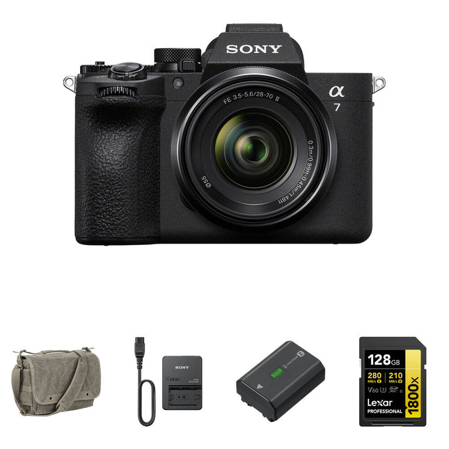 Sony a7 V Cámara Sin Espejo 33MP 4K 60p Kit Esenciales Plus