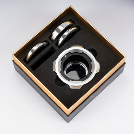 7Artisans Adaptador 4 en 1 para Lentes PL Montura PL-E Z R y L Silver
