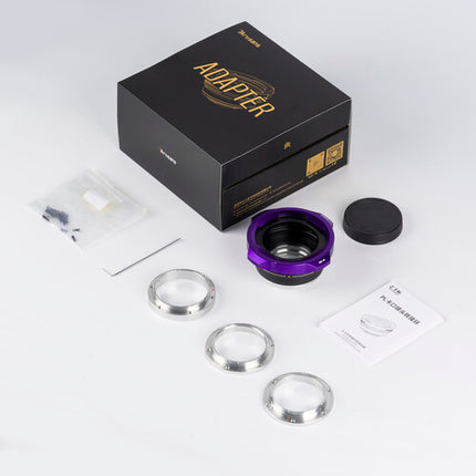 Adaptador 7Artisans 4 en 1 para Montura PL con Monturas E Z RF L