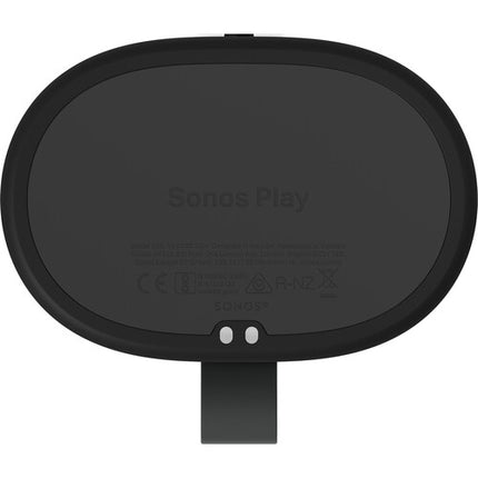 Sonos Play Altavoz Bluetooth Negro Resistente al Agua 24 Horas Batería Base Carga Inalámbrica