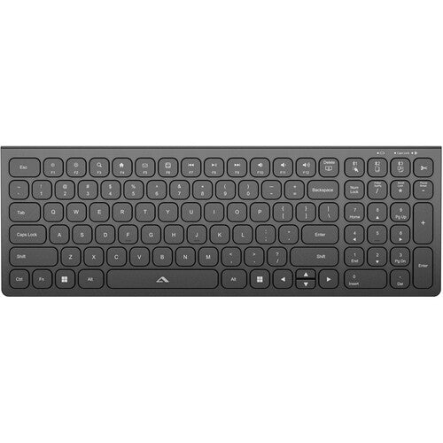 ALOGIC ASKBT2WC Teclado y Ratón Inalámbricos Recargables Compactos Negro