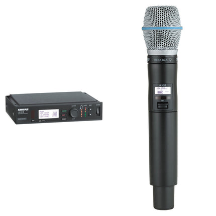 Shure ULX-D Micrófono Inalámbrico Digital de Mano Beta 87A 12 Horas Batería Recargable