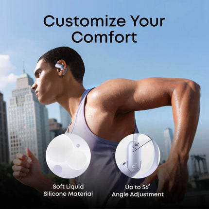 Soundcore by Anker AeroFit 2 Pro Auriculares Dual Form con ANC y Diámetros 11.8mm Morado