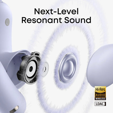 Soundcore by Anker AeroFit 2 Pro Auriculares Dual Form con ANC y Diámetros 11.8mm Morado