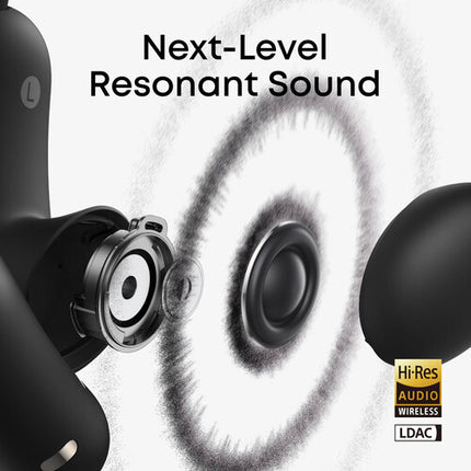 Soundcore by Anker AeroFit 2 Pro Auriculares Inalámbricos ANC 11.8mm IP55 Negro