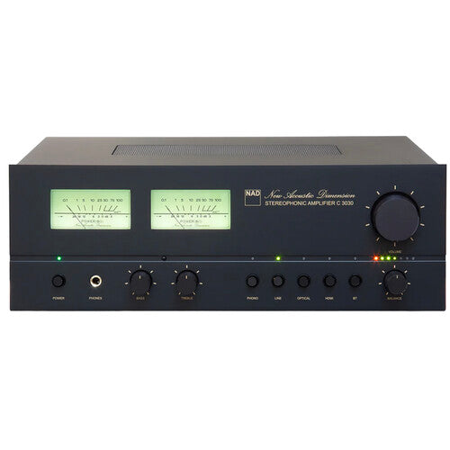 NAD Electronics C 3030 Amplificador Estéreo Integrado 50W Bluetooth eARC