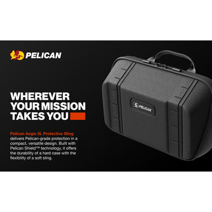 Pelican AEGIS Bolsa Bandolera Protectora Azul Tejido 500D Cordura