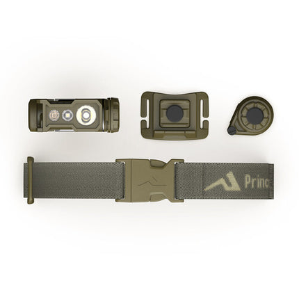 Princeton Tec Ghost X MPLS Linterna Frontal 300 Lúmenes IP68 Verde