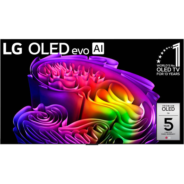 LG 55 Pulgadas TV OLED evo AI G6 UHD 4K HDR 120 Hz Inteligente