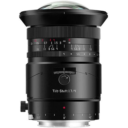 TTArtisan 17mm f4 Objetivo Tilt-Shift Full Frame Ultra Gran Angular L-Mount