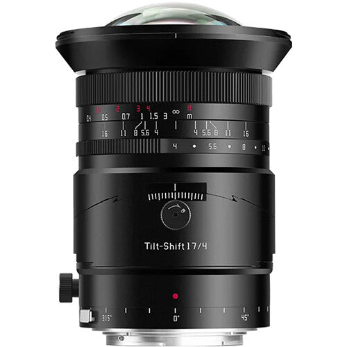 TTArtisan 17mm f4 Objetivo Tilt-Shift Nikon Z con ±8° Inclinación y ±8mm Desplazamiento