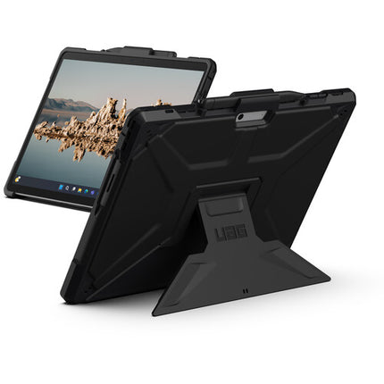 Urban Armor Gear Metropolis SE Funda para Surface Pro 13" Negra resistente al agua y con soporte integrado