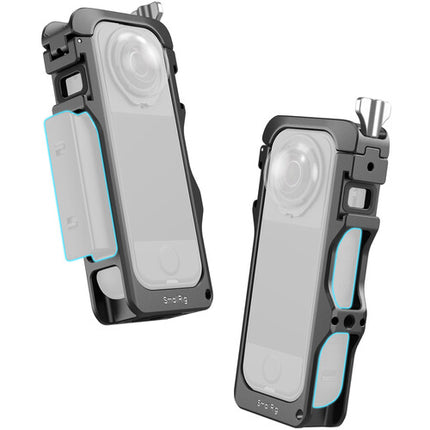 SmallRig Advanced Cage para Insta360 X4 Air Aluminio con Montura Rápida Magnética